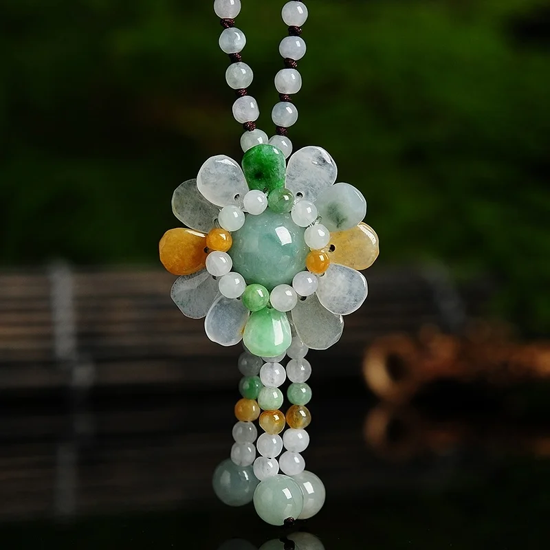 Beading - Chứng Nhận Ngọc Miến Điện Hoa