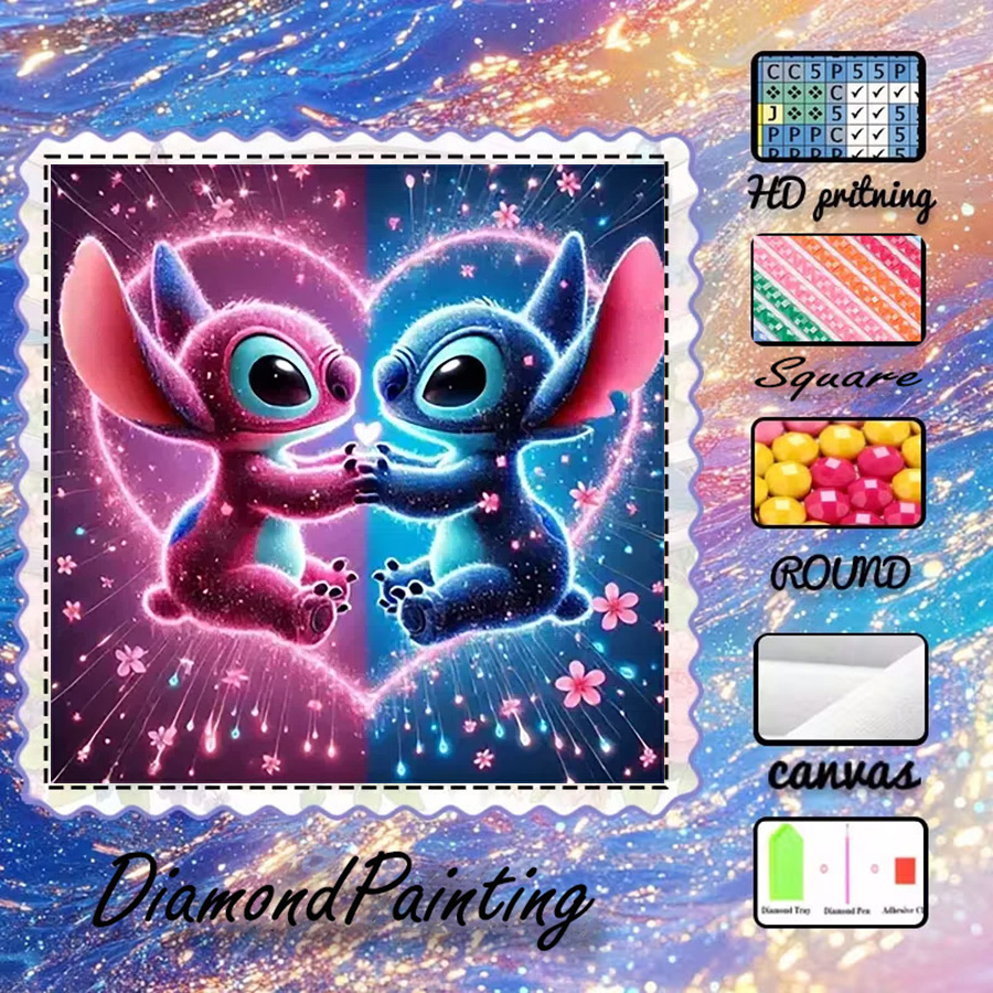 5D Diamond Painting Kit Full Drill - 1 piece - Potdemiel-5D-DIY - Flocking
