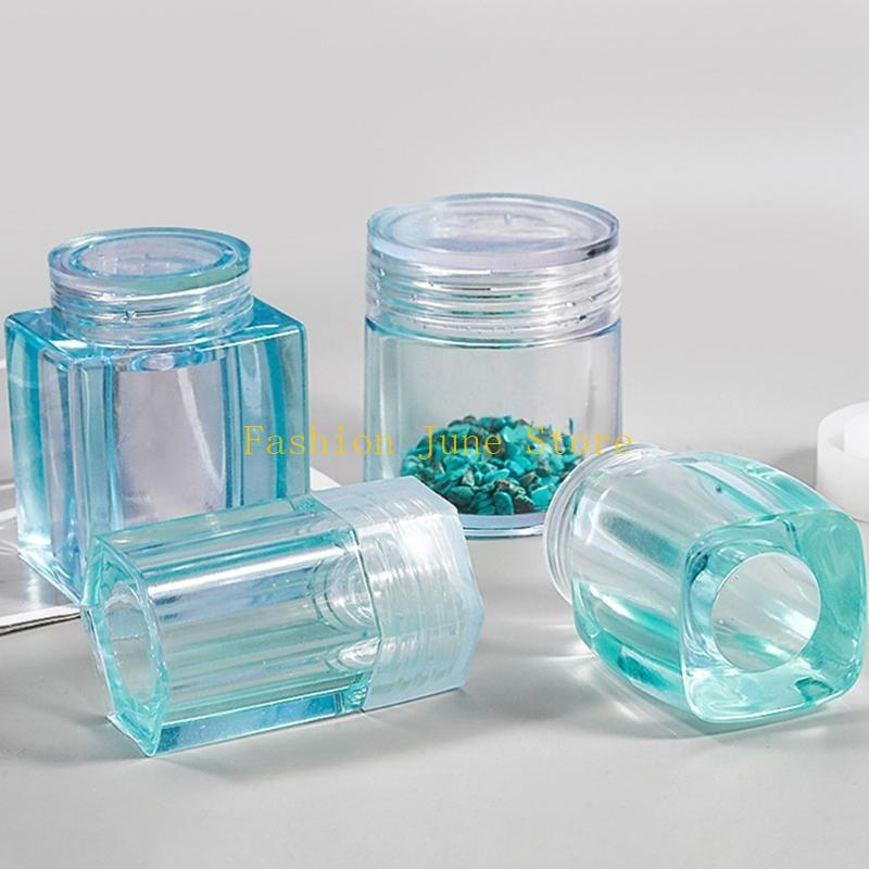 N5KA lưu trữ bình lọ bình nhựa - đánh giá và giá Silicone Epoxy Resin Molds Set