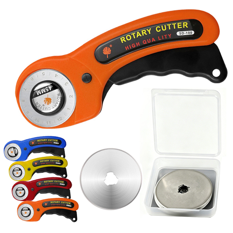 Fabric Rotary Cutter 45mm Blad - đánh giá và giá Rotary Cutter For Fabric 45Mm