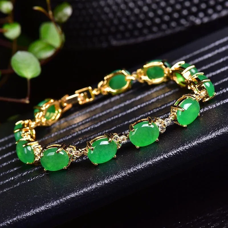 Tự Nhiên Xanh Ngọc Mã Não Vòng - đánh giá và giá Beading