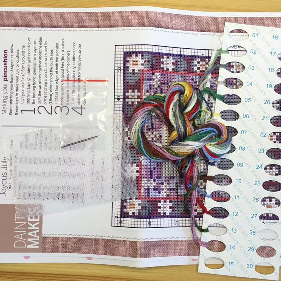 ZC197 Cross Stitch Kits Cross- - đánh giá và giá Cotton Embroidery Thread Skeins