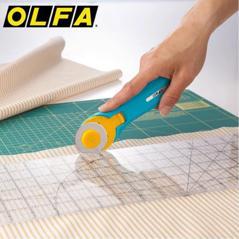 Olfa RTY-2/C 45mm Rotary Pinkl - đánh giá và giá Rotary Cutter For Fabric 45Mm