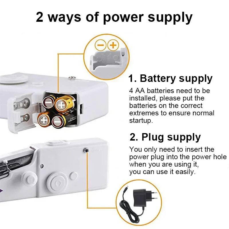 Domestic Sewing Machine Presse - đánh giá và giá Mini Electric Sewing Machine Handheld