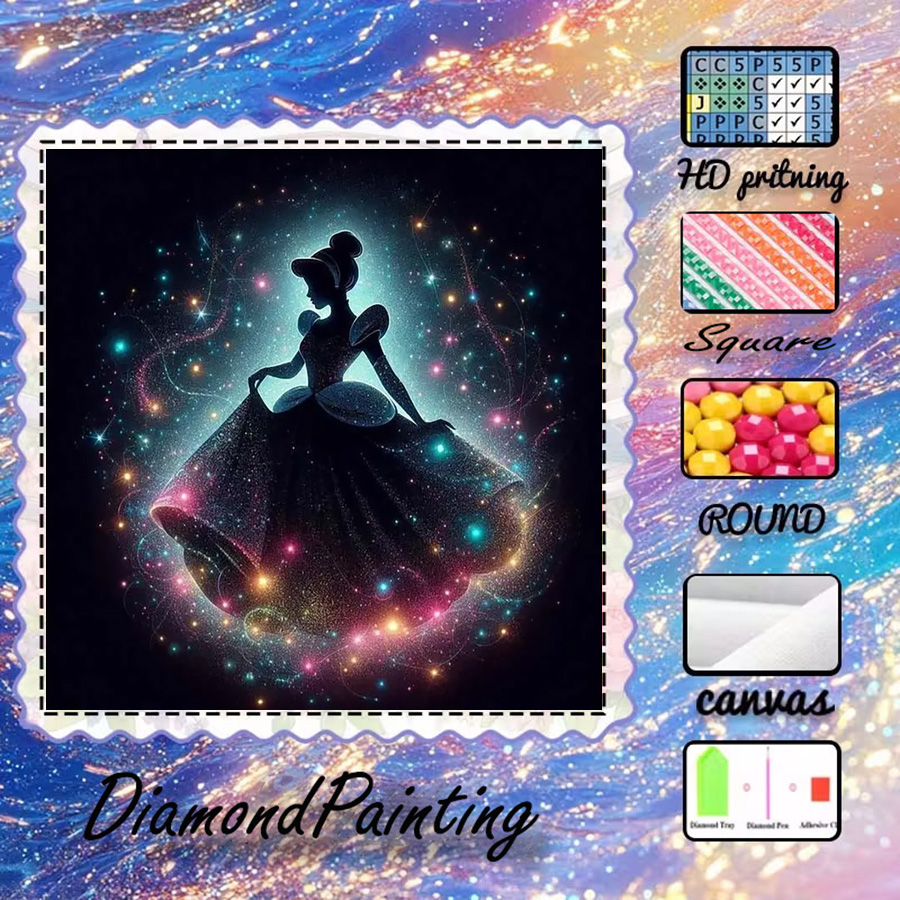 1 piece - 5D-DIY - Flocking cl - đánh giá và giá 5D Diamond Painting Kit Full Drill