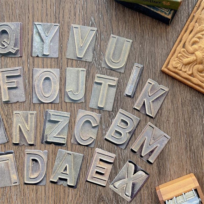 20pcs Vintage Number Alphabet  - đánh giá và giá Vintage Junk Journal Scrapbooking Paper