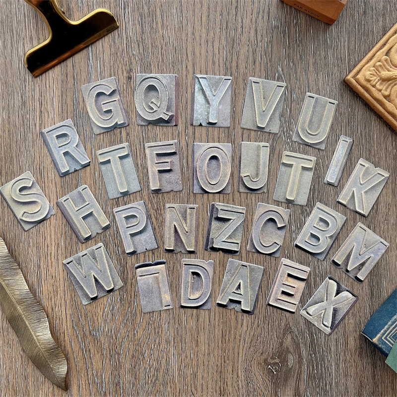 20pcs Vintage Number Alphabet  - đánh giá và giá Vintage Junk Journal Scrapbooking Paper