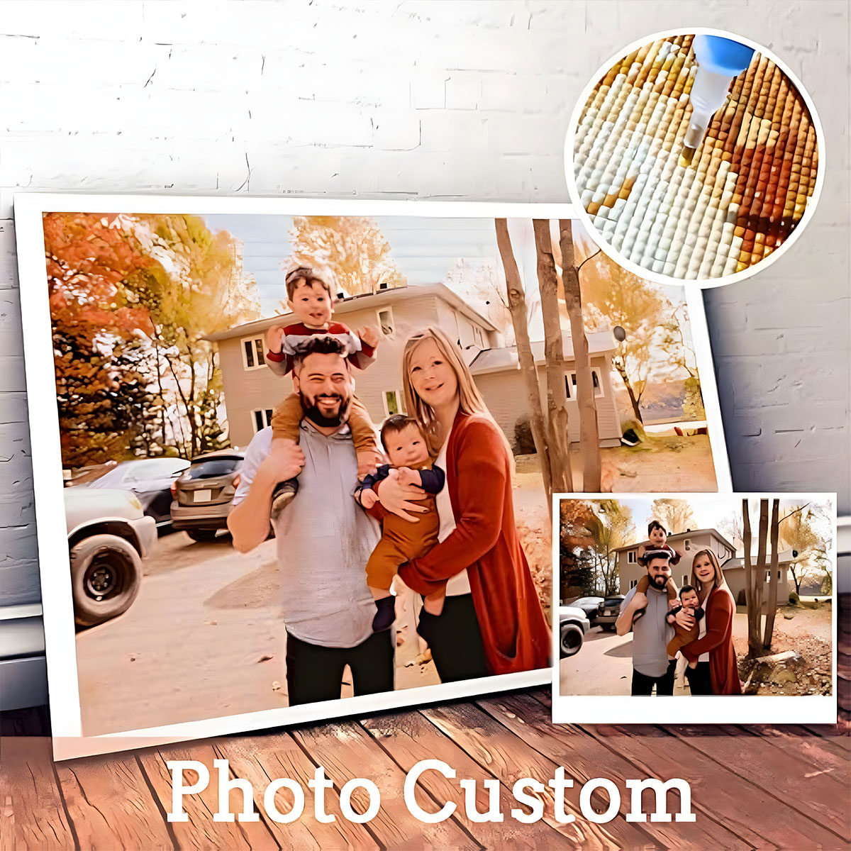 Custom Photo 5D Diamond Painti - đánh giá và giá 5D Diamond Painting Kit Full Drill
