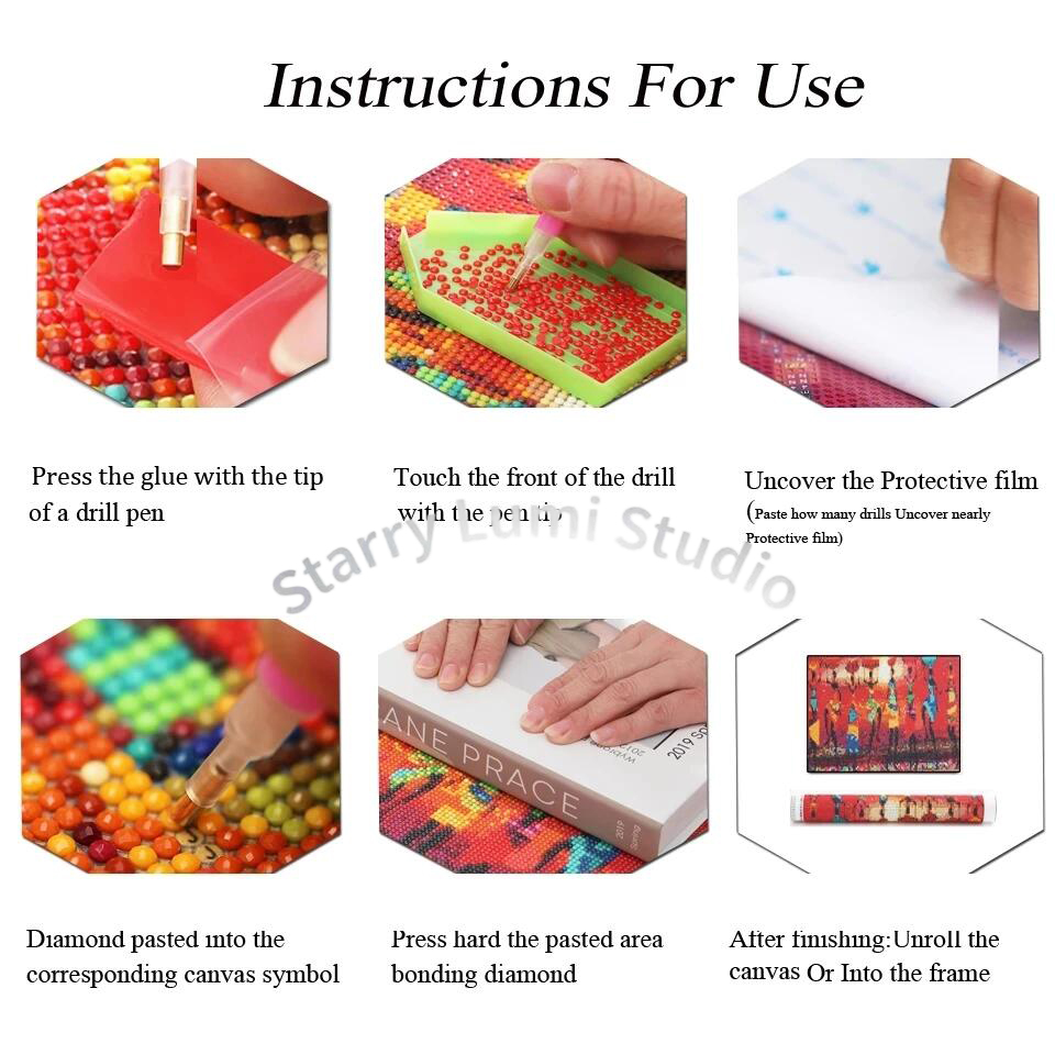Witch Diamond Painting 5D Full - đánh giá và giá 5D Diamond Painting Kit Full Drill