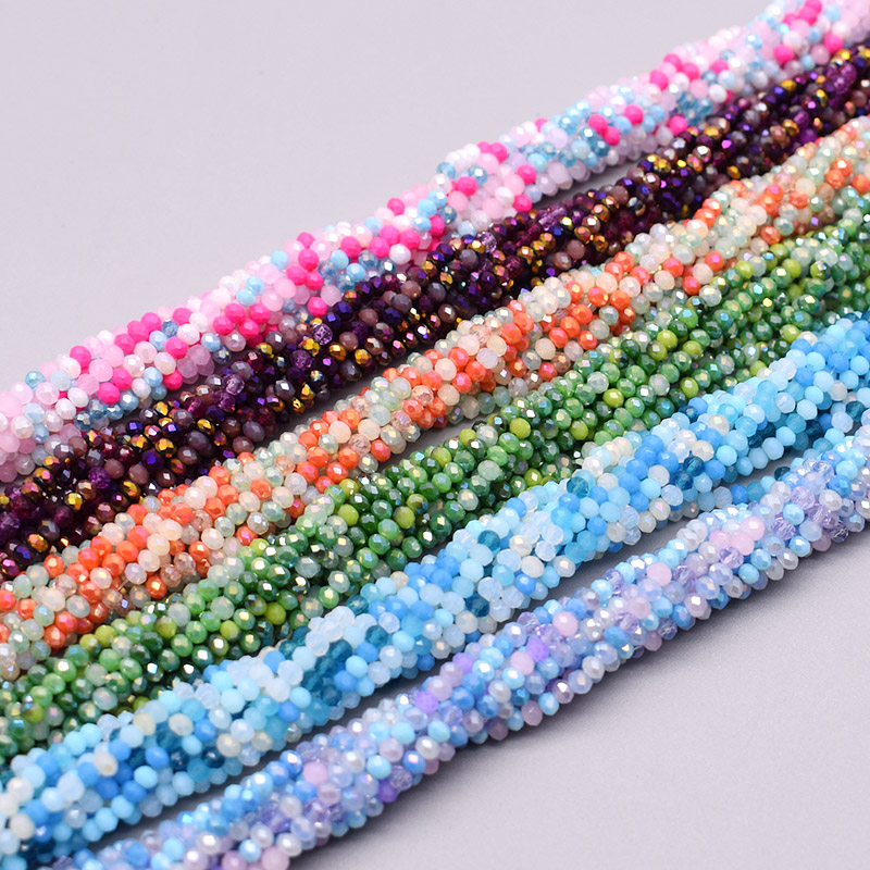 Mới Hỗn Hợp Màu Sắc 2Mm Rondel - đánh giá và giá Glass Seed Beads 2Mm Jewelry Making