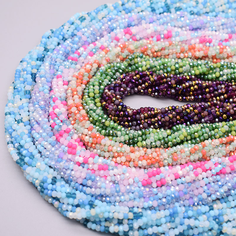 Mới Hỗn Hợp Màu Sắc 2Mm Rondel - đánh giá và giá Glass Seed Beads 2Mm Jewelry Making
