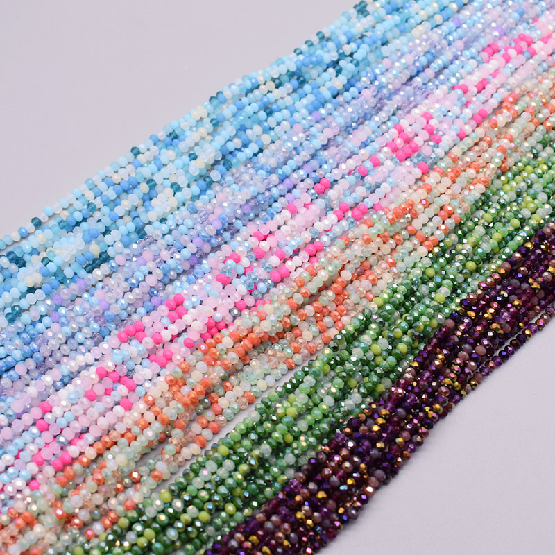 Mới Hỗn Hợp Màu Sắc 2Mm Rondel - đánh giá và giá Glass Seed Beads 2Mm Jewelry Making