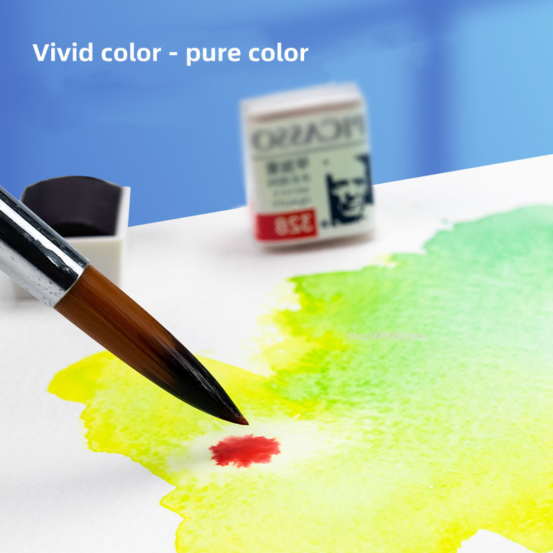 Artists Solid Watercolor Pigme - đánh giá và giá Watercolor Paint Set Solid Pigment