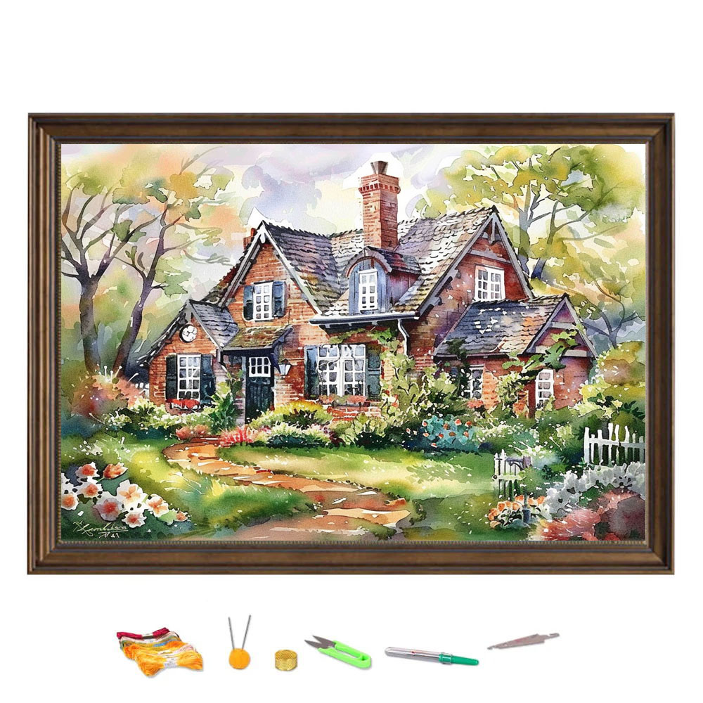 Cross Stitch Embroidery Forest - đánh giá và giá Cotton Embroidery Thread Skeins